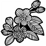 Šablona TCW 6"x6" (15,2x15,2 cm) - Apple Blossom – Sleviste.cz