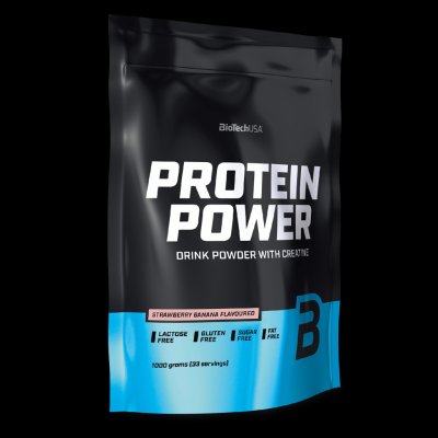 BioTech USA Protein Power 1000 g – Zboží Mobilmania