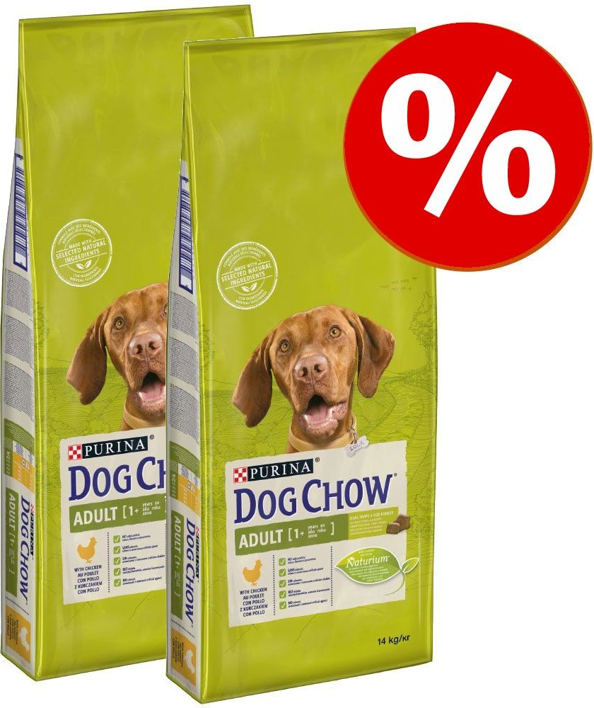 Purina Dog Chow Complet Classic s jehněčím 2 x 14 kg