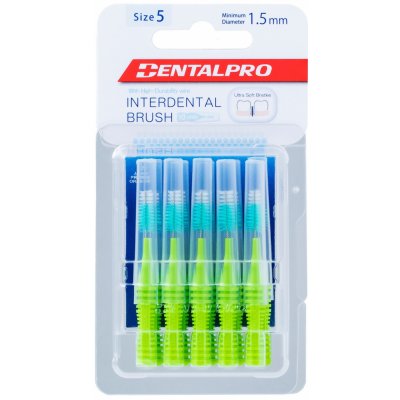 DentalPro I Shaped 5 mezizubní kartáček 10 ks – Zboží Dáma