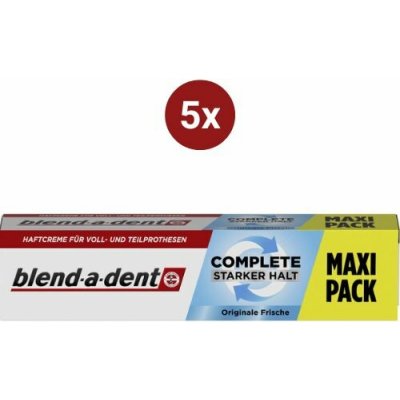 Blend-a-dent fixační krém na zubní protézy 5 x 70 ml – Hledejceny.cz