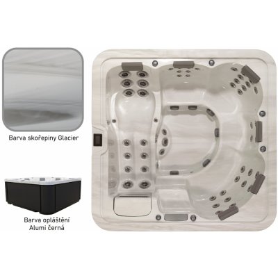ViskanSpa Vindö 57000 Glacier Alumi černá – HobbyKompas.cz