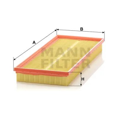 MANN FILTER Vzduchový filtr C 40 124 – Hledejceny.cz