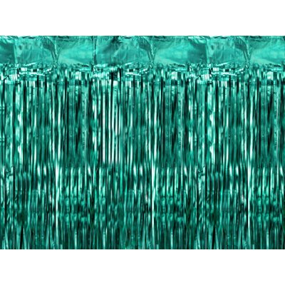 Zelený party závěs 100 x 200 cm – Zboží Dáma