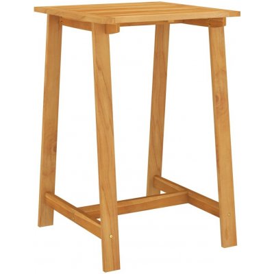 OMAXI 143414 Zahradní barový stůl 70 x 70 x 104 cm masivní akáciové dřevo – Hledejceny.cz