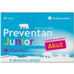 Preventan Akut Junior s příchutí jahod 30 tablet – Hledejceny.cz