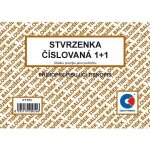 Baloušek Tisk PT072 Stvrzenka A6, číslovaná 1+1, samopropisovací – Zbozi.Blesk.cz