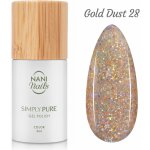 NANI gel lak Simply Pure Gold Dust 5 ml – Sleviste.cz