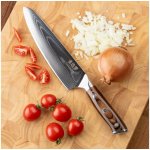 Gudaro Damaškový šéfkuchařský nůž FENG 8 – Zboží Dáma