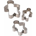 Home Styling Collection Vánoční vykrajovátka PAN PERNÍČEK, 3 ks stříbrná – Hledejceny.cz