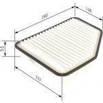 Vzduchový filtr BOSCH F 026 400 162 – Hledejceny.cz