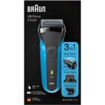 Braun Series 3 310 BT Black/Blue – Zboží Mobilmania