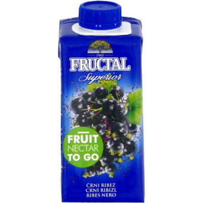 Fructal superior černý rybíz 0,2 l