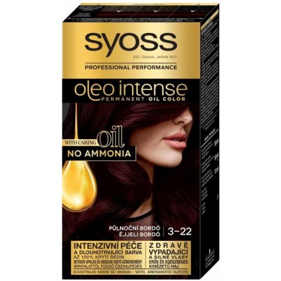 Syoss Oleo Intense Color 3-22 Midnight Bordeaux – Zbozi.Blesk.cz