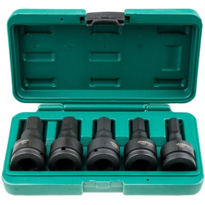 JONNESWAY S05A6105S Sada úderových zástrčných hlavic Imbus, 3/4", H14 - H24, 5 kusů – Hledejceny.cz