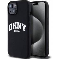 DKNY Liquid Silicone Arch Logo MagSafe pro iPhone 14 Black