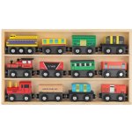 Kruzzel 17490 vláček pro děti 12 vagónů – Hledejceny.cz