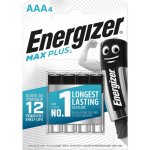 Energizer MAX PLUS AAA 4ks 7638900423051 – Zboží Mobilmania