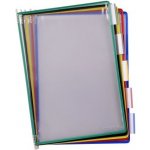Tarifold závěsný rámeček s kapsou, A4, otevřený shora, mix barev - 10 ks – Sleviste.cz