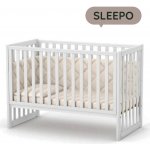 Gekko Kids přístavná postýlka Sleeppo 120 x 60 cm přírodní buk / bílá – Zboží Mobilmania