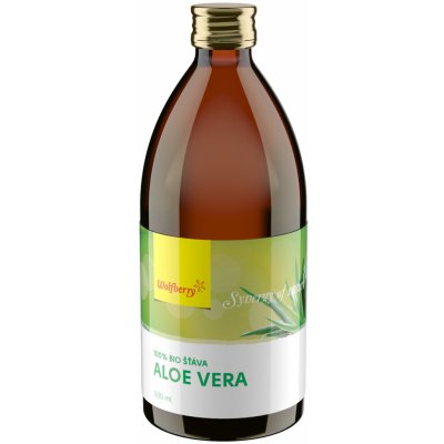Wolfberry Aloe vera šťáva 100% BIO 0,5 l – Hledejceny.cz