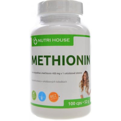 Nutrihouse Methionin 100 kapslí – Hledejceny.cz