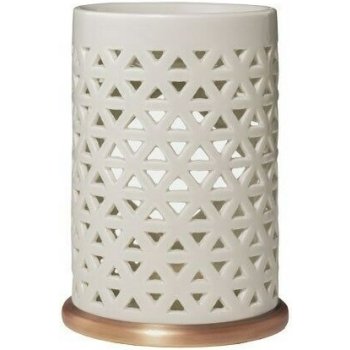 Yankee Candle Belmont Lattice Ceramic with Metal Base aroma lampa