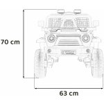 Mamido Elektrické autíčko OFF ROAD 4x4 SPORT červená – Zbozi.Blesk.cz