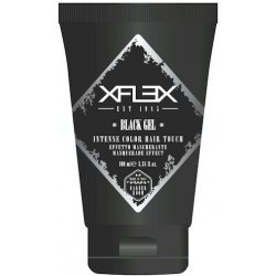 Xflex Black Gel černý gel na vlasy 100 ml