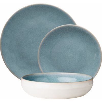 Gaya Elements Sada keramických talířů Glacial Ice North 18 ks – Zbozi.Blesk.cz
