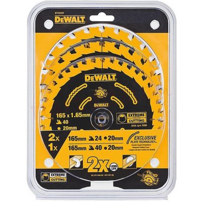 DeWalt Pilový kotouč Extreme 2nd Fix 3 Pack DT10397 – Hledejceny.cz