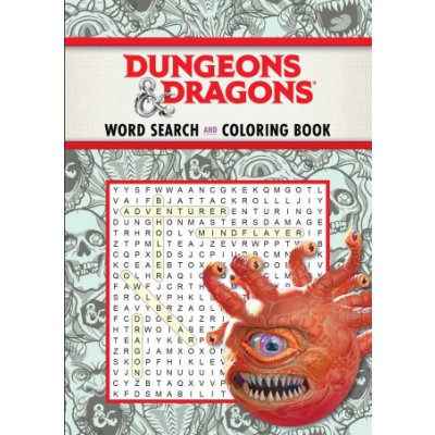 Dungeons & Dragons Word Search and Coloring Editors of Thunder Bay PressPaperback – Hledejceny.cz