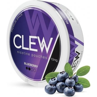 Clew Blueberry 10mg 20 sáčků – Sleviste.cz