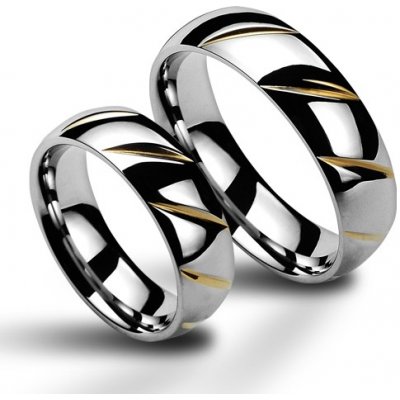 Nubis NSS3001 Pánský snubní prsten ocel – Zboží Mobilmania