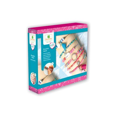 Výroba šperků - náramky z korálků Heishi - modrá a růžová – Hledejceny.cz