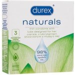 Durex Naturals 3 ks – Zboží Dáma