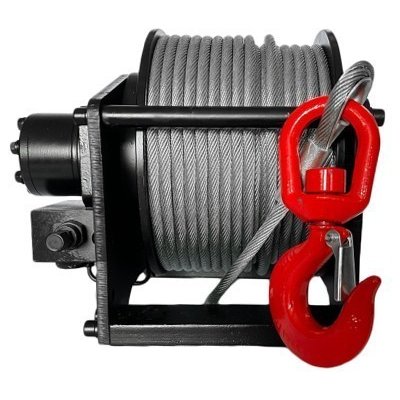 Hydraulický naviják 1,5t ocelové lano 37m HUSARWINCH BST H 3300