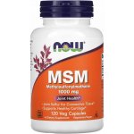 Now Foods MSM Methylsulfonylmethan 1000 mg 120 kapslí – Hledejceny.cz
