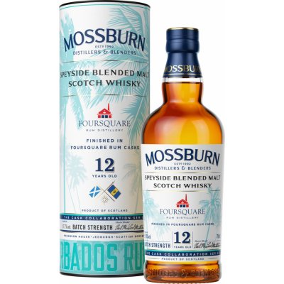Mossburn 12y Foursquare Rum Casks 57,7% 0,7 l (tuba) – Hledejceny.cz