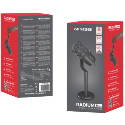 Genesis Radium 350D Dynamic, USB NGM-2168 – Zbozi.Blesk.cz