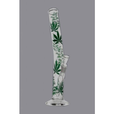 Black Leaf Skleněný bong 40 cm – Zboží Dáma