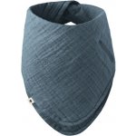Bibs Bandana mušelínový slintáčik z BIO bavlny Petrol – Zboží Dáma