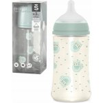 Suavinex láhev Bonhomia fyziologická SX Pro Mf zelená 270 ml – Zboží Dáma