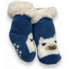 LookeN Chlapecké zateplené ponožky modré