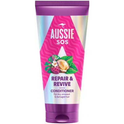 Aussie SOS Repair Revive vyživující kondicionér pro namáhané vlasy a vlasovou pokožku 200 ml – Zboží Dáma