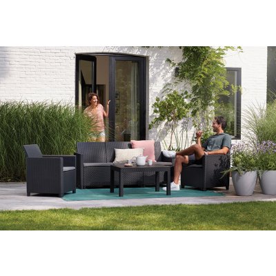 KETER CLAIRE 5 SEATERS SET grafit – Hledejceny.cz