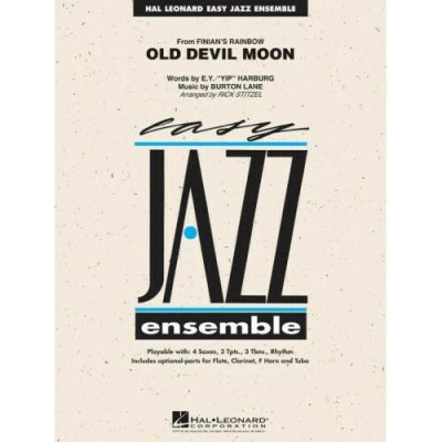 Burton lane old devil moon snadné noty pro jazzový orchestr, party, partitura – Hledejceny.cz