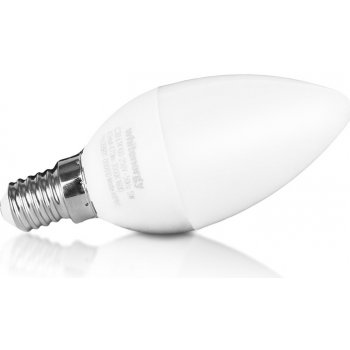 Whitenergy Led žárovka SMD2835 C30 E14 5W bílá mléčná