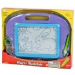 Teddies Magnetická tabulka kreslící s doplňky plast 32x24cm – Zboží Mobilmania