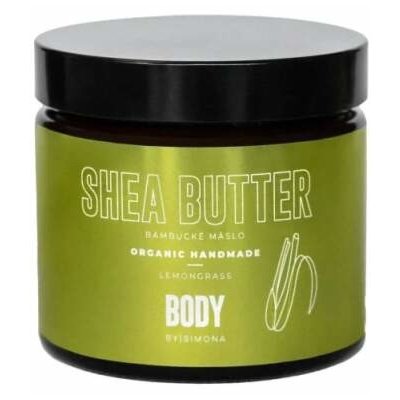 Beauty By Simona Lemongrass organické ručně vyráběné bambucké máslo 250 ml – Zboží Dáma